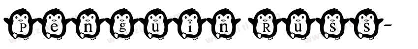 Penguin Russ字体转换